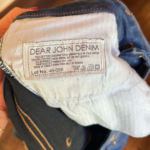 Dear John skinny denim size women’s 30 - Picture 3 of 3